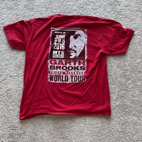 Garth Brooks Trisha Yearwood World Tour 2014 MTS Manitoba Centre / size XL - Picture 2 of 4